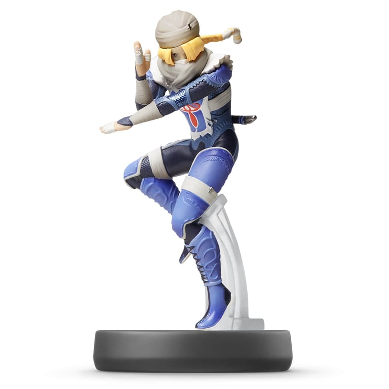 Figurine Nintendo Amiibo No. 23 Sheik Collection Super Smash Bros - vue 4