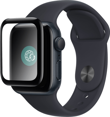 Protège écran Apple Watch Series 5 / 6 / SE 40mm Original 3D Verre trempé 40mm + Garantie à vie - Certifié GRS Force Glass