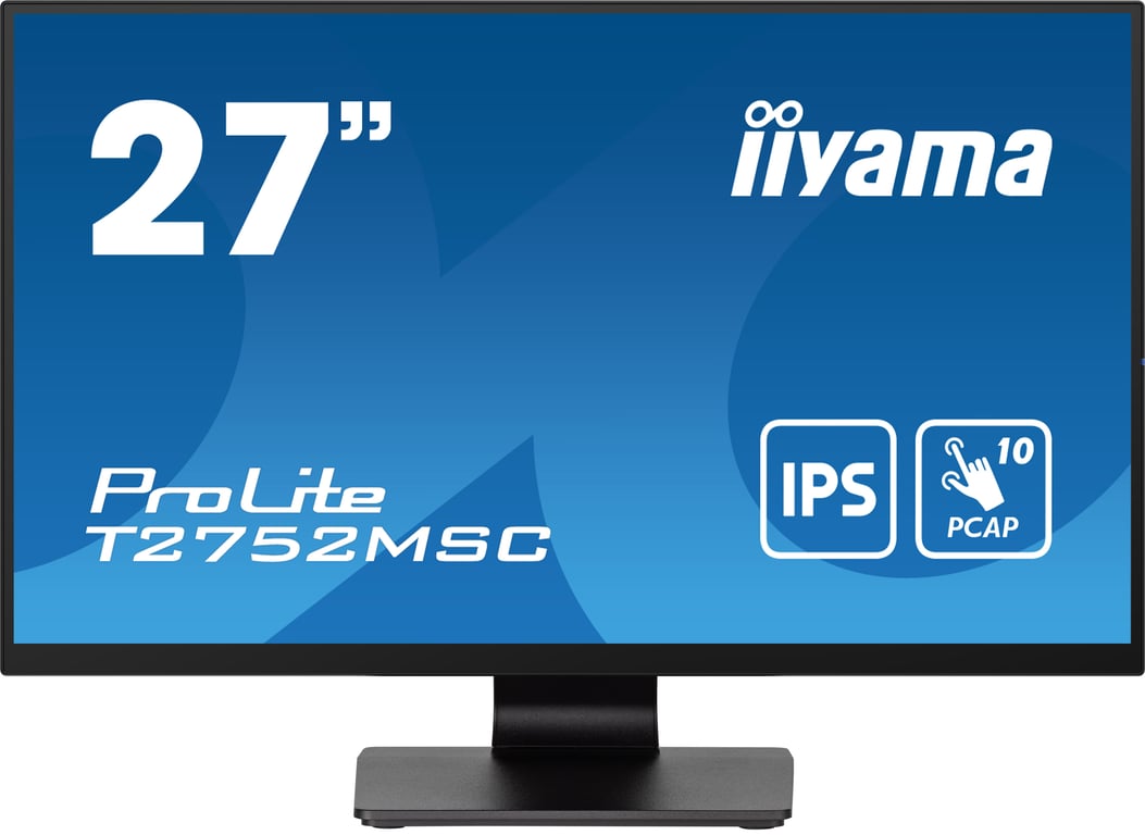 iiyama ProLite T2752MSC B1 écran plat de PC 68 6 cm 27 1920 x 1080 pixels Full HD LED Écran tactile Neuf - vue 2