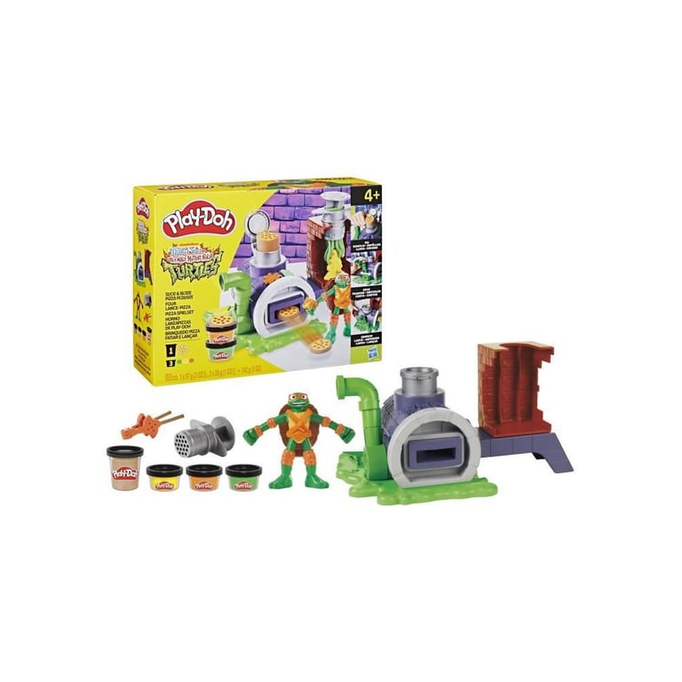 Play-Doh Les Tortues Ninja Four lance-pizza, coffret de pâte a modeler - Neuf