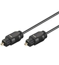 Goobay AVK 216-200 2.0m câble InfiniBand et à fibres optiques 2 m Toslink Noir - Neuf