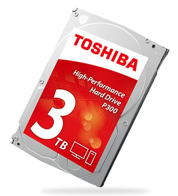 Toshiba P300 3TB 3Tb 7200 rpm 64Mb 3.5'' ATA III Series hard drive