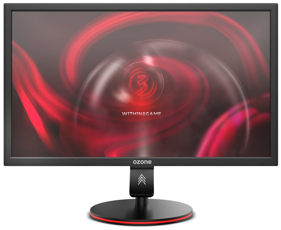 Ozone DSP24 240 écran plat de PC 61 cm (24 ) 1920 x 1080 pixels Full HD LED Noir, Rouge - Neuf