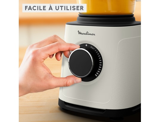 Blender Moulinex LM771AF0 – 1200 W, Bol 2 L, Fonction Pulse, Verre thermorésistant - vue 9