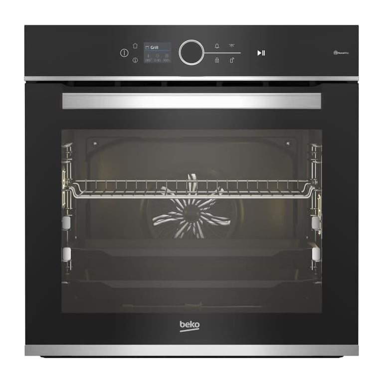 Four encastrable multifonction Pyrolyse BEKO BBIM13500XPSW Inox / Porte froide 59 4 x 56 7 x 59 5 cm - vue 7