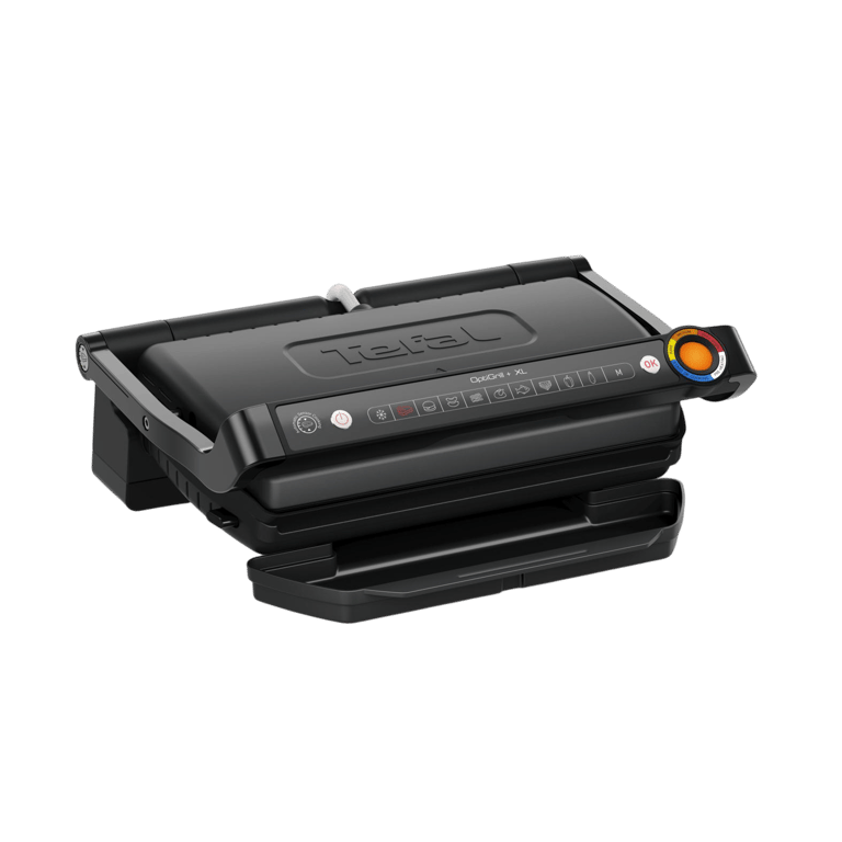 Grill Tefal Optigrill+ GC727810 – 800 cm², 9 Programmes Automatiques, Bac Récupérateur de Graisses