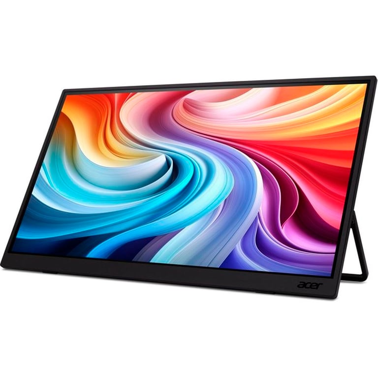 Écran portable Acer PM161W IPS 16  1920x1200 60 Hz 6 ms Adaptive Sync HDR10 USB-C HDMI Noir - Neuf