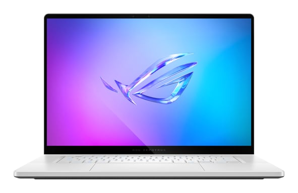 ASUS ROG Zephyrus G16 GU605CP-QR008W Intel Core Ultra 9 285H Ordinateur portable 40,6 cm (16'') WQXGA 32 Go LPDDR5x-SDRAM 1 To SSD NVIDIA GeForce RTX 5070 Wi-Fi 7 (802.11be) Windows 11 Home Espagnole Blanc