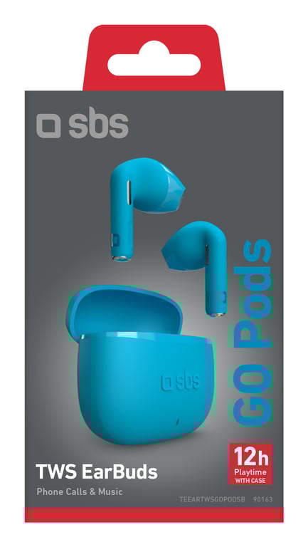 SBS Go Pods Casque True Wireless Stereo TWS Ecouteurs AppelsMusique USB Type C Bluetooth Neuf - vue 6