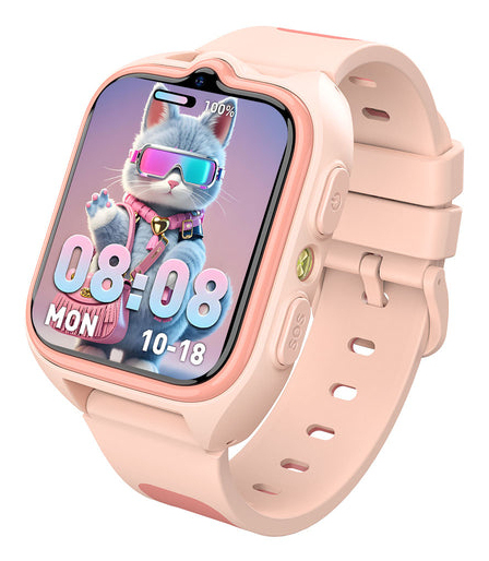 Blackview Z30 Montre connectée pour enfants avec lampe torche LED 1 75 pouce GPS + LBS + Wi Fi positionnement IA appels vidéo 4G - vue 3