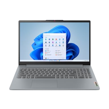 Lenovo IdeaPad Slim 3 15IAN8 Intel® N N200 Portátil 39,6 cm (15.6'') Full HD 8 GB LPDDR5-SDRAM 512 GB SSD Wi-Fi 6 (802.11ax) Windows 11 Home Alemán Gris
