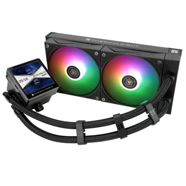 Thermalright Grand Vision 240 ARGB BLACK Processeur Ventilateur 12 cm Noir