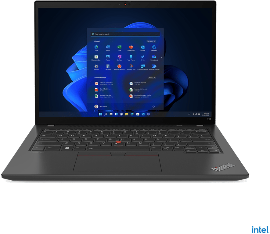 Lenovo ThinkPad T14 i5-1235U Ordinateur portable 35,6 cm (14 ) WUXGA Intel® Core? i5 8 Go DDR4-SDRAM