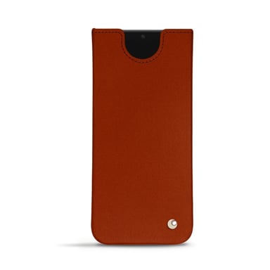 Funda de piel Samsung Galaxy S23 - Funda - Negro - Piel lisa