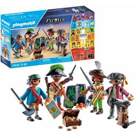 Ensemble de Figurines Pirates PLAYMOBIL - Créez vos Propre Aventures - Neuf