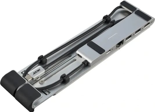 Acer ADK210 Avec fil USB 3.2 Gen 1 (3.1 Gen 1) Type-C Argent