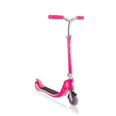 Flow 125 V2 : Trottinette Pliable Rose Fluo et Pastel Rose
