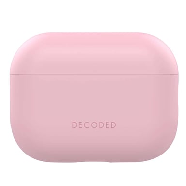 Decoded Funda para AirPods Pro 3 de Silicona Suave Antichoque Serie Aircase Rosa