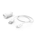 Hama 00210579 chargeur d'appareils mobiles Lecteur e-book, Smartphone, Tablette Blanc Allume-cigare Auto