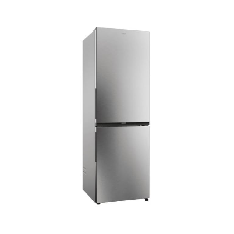 Réfrigérateur Combiné Candy Fresco 300 355L Inox - CNCQ2T618EX - Neuf