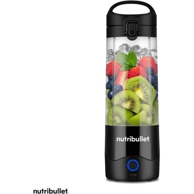 Batidora portátil - NUTRIBULLET - NBP003B - 100 W - 475 ml - Sin BPA - Negro