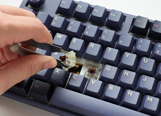 Ducky One 3 clavier Jouer USB Bleu