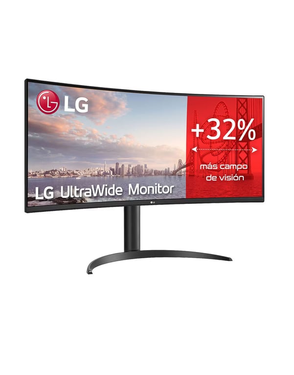 LG 34WP75CP-B LED display 86,4 cm (34 ) 3440 x 1440 Pixel Wide Quad HD LCD Schwarz (34WP75CP-B) - Neuf