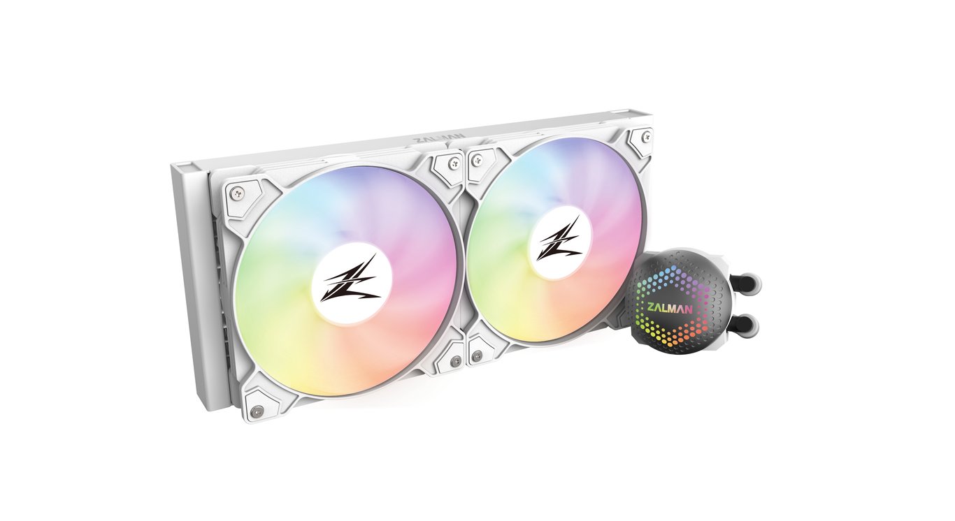 Zalman ALPHA24 CPU Liquid Cooler 240mm Radiator 2 x 10 mm Fan ARGB pump Dual Processeur Refroidisseur de liquide tout en un 12 cm Neuf