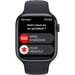 Watch Series 8 OLED 45 mm - Boîtier en Aluminium Minuit - GPS + Cellular - Bracelet Sport - Minuit