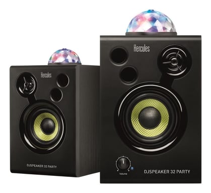 Hercules DJ Speaker 32 Party Speaker nero cablato 30 W