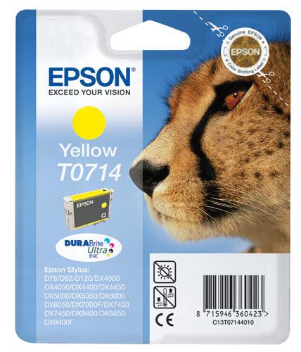 Epson T0714 Jaune - vue 7