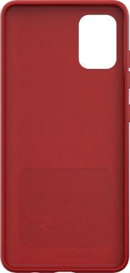 Coque pour Samsung Galaxy A51 Natura Eco-conçue Rouge Just Green