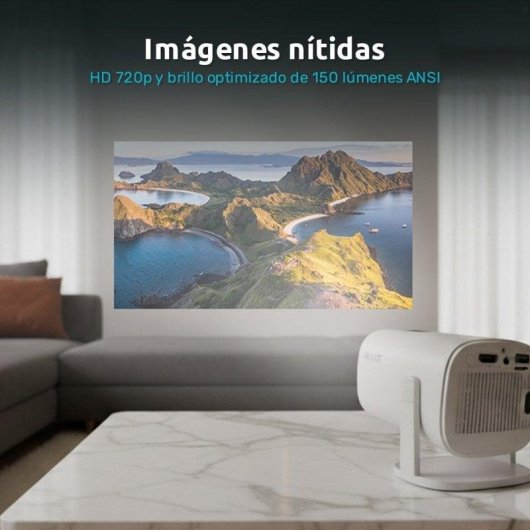 Projecteur Nilait Scene Lite HD 150 Lumens Android 14 Portable - vue 4