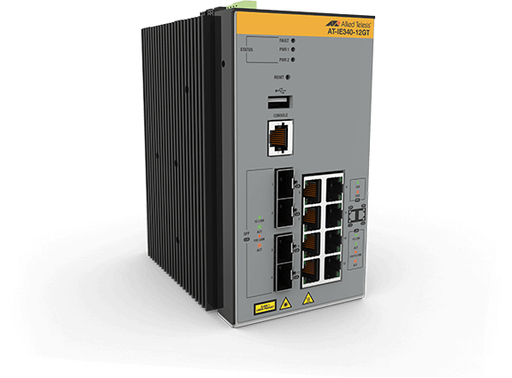 Allied Telesis AT IE340 12GT 80 Géré L3 Gigabit Ethernet 101001000 Neuf
