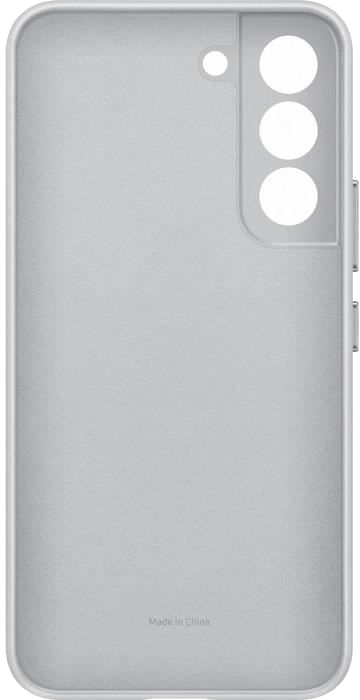 Coque en cuir G S22 Gris clair