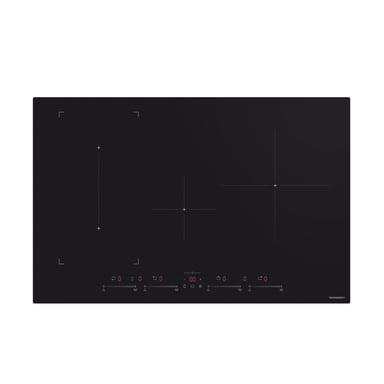 Schneider SCTI841N3S - Table induction 4 feux Noir