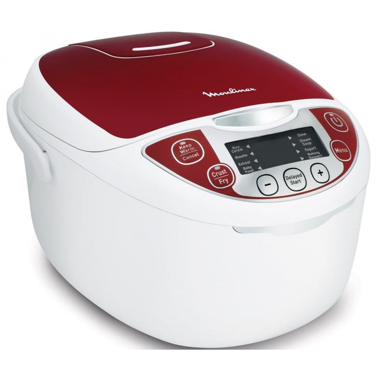Moulinex MK705111 - Multicuiseur - 5 litres - 750 Watt Rouge - vue 3