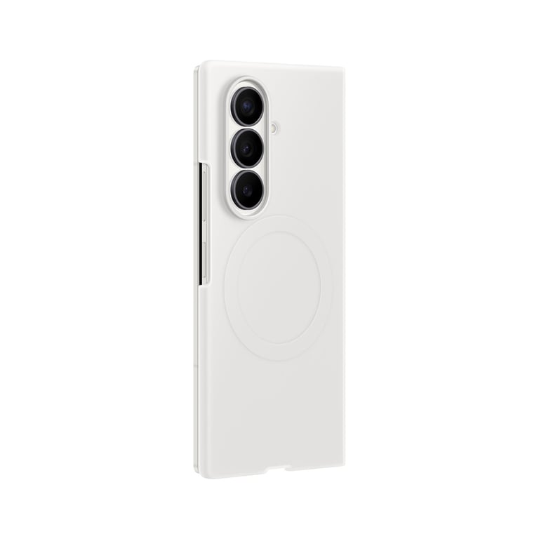 Pack 2 en 1 Coque magnétique en silicone Crème + Film anti reflet pour Samsung Galaxy Z Fold 8 Ultra - vue 4