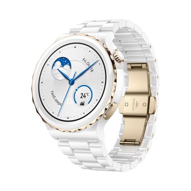 Huawei WATCH GT 3 Pro 3,35 cm (1.32'') AMOLED 43 mm Digital 466 x 466 Pixeles Pantalla táctil 4G Blanco GPS (satélite)