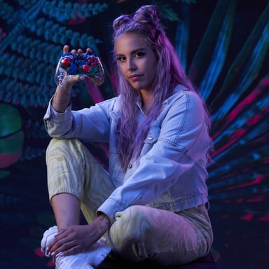 PDP Realmz Multicolor USB Gamepad Analógico/Digital Nintendo Switch, Nintendo Switch OLED