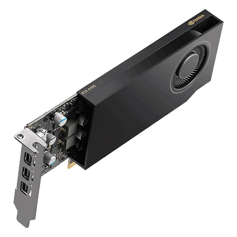 NVIDIA Quadro RTX A400 Profilo basso 4GB GDDR6 PCIE 3.0 X16 PB WiRION VCNRTXA400 PB Neuf