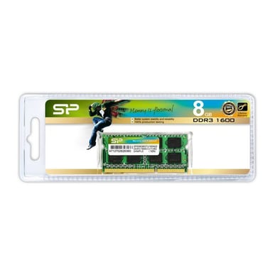 Entonces DDR3 8 GB PC 1600 CL11 Silicon Power 16 chips