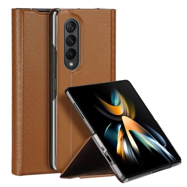 Funda magnética serie Dux Ducis Bril para Samsung Galaxy Z Fold 4 F936B Marrón