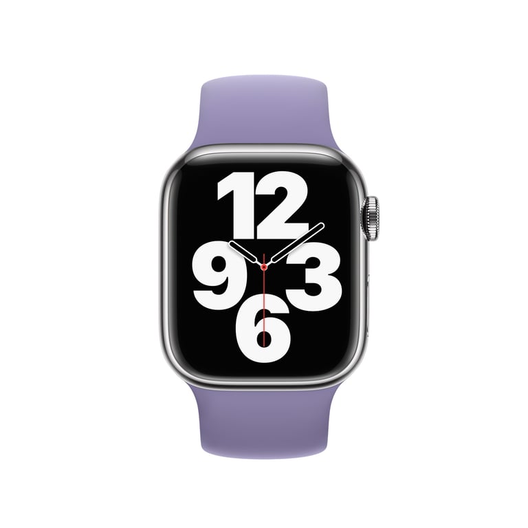 Bracelet Boucle unique en Silicone pour Apple Watch 38404142 mm Taille 1 English - vue 2