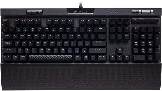 Corsair K70 RGB PRO clavier Gaming USB AZERTY Belge Noir
