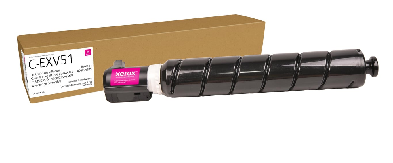 Xerox compatible remanufacturé cartouche de toner alternative pour : Canon 0483C002 Canon C EXV51 programme de retours World Alliance - vue 2