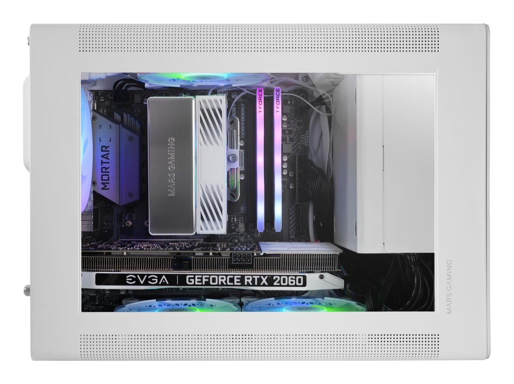 Boîtier mini tour Micro ATX / ITX Mars Gaming MCXPSW Neuf - vue 3