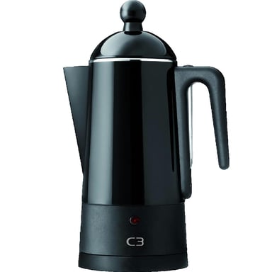 Cafetera de filtro C3 Perkolator 10 tazas ECO Negra