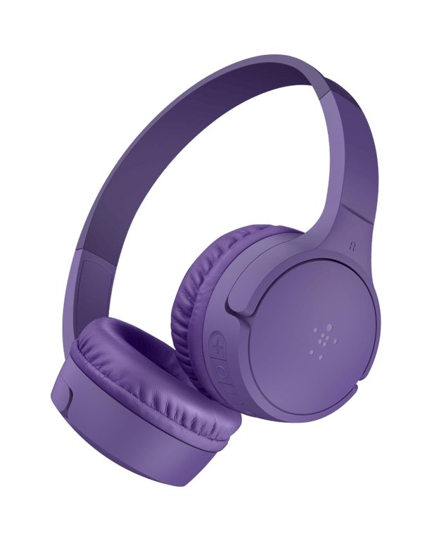 Casque Belkin SoundForm Mini 85 dB Violet - Neuf
