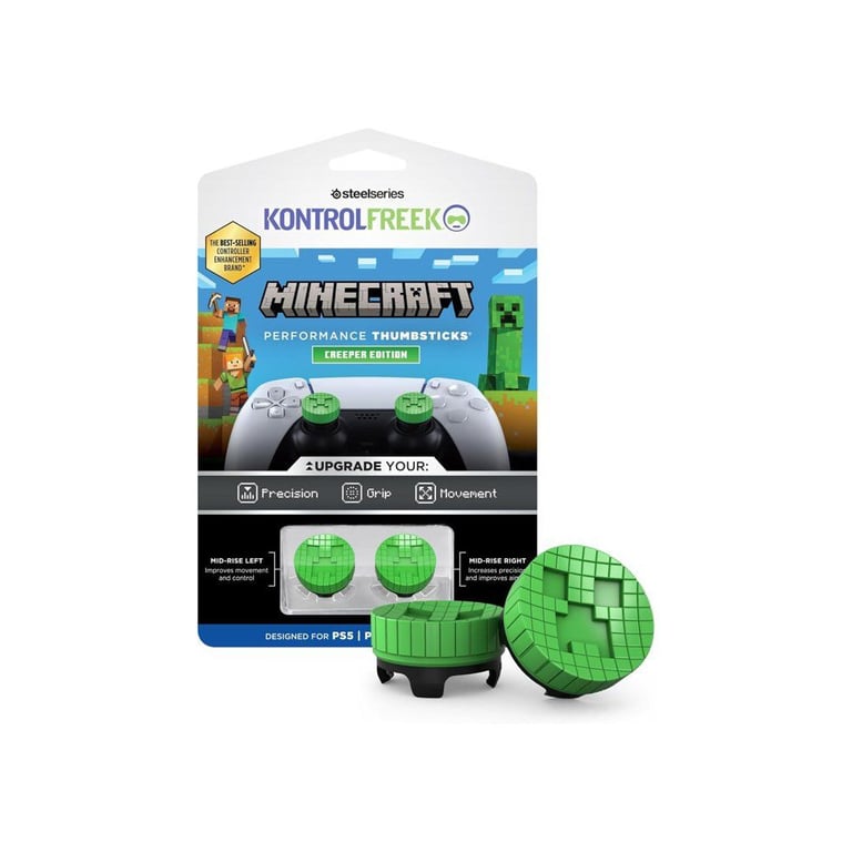 Accessoire manette Minecraft Creeper PS5 Kit - vue 9